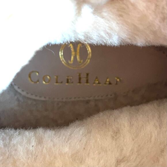 Cole Haan boots women's size 9 over the knee sherpa shearling sheepskin tall - Picture 14 of 16